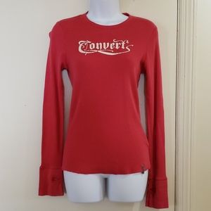 Columbia Convert Pink Long Sleeve Thermal Top